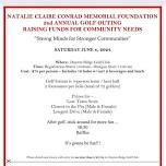 Natalie Claire Conrad Memorial Foundation Golf Outing