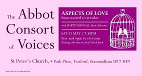 The Abbot Consort of Voices presents Aspects of Love