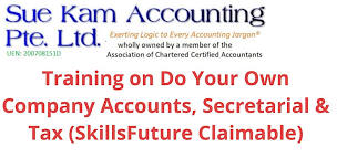 2-Days Training on Do Your Own Company Accounts, Secretarial, Tax  (SkillsF