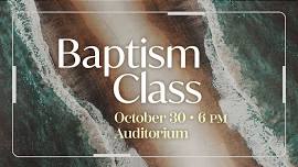 Baptism Class