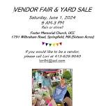 Vendor Fair/Community Tag Sale