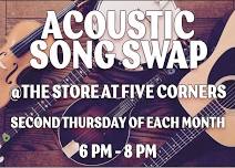 Acoustic Song Swap at the Store at Five Corners