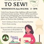 Learn to Sew