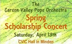 Carson Valley Pops Orchestra - Spring Scholarship Concert