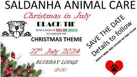 CHRISTMAS IN JULY, BLACK TIE WITH A DASH OF RED OR GREEN TO HONOUR THE CHRISTMAS THEME