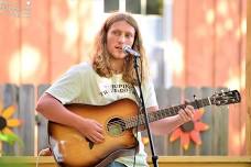 Nolan Collins on the Deck/Matney's Wood Fired Pizza