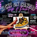 Kicks on Canvas - Heels vs Kicks Sip & Paint