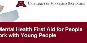 Youth Mental Health First Aid for People Who Work with Young People Training in Spanish