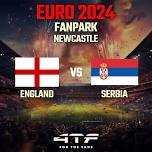 England v Serbia Newcastle Euro 2024 FanPark