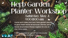 Herb Garden Planter Workshop