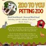 Zoo to You Petting Zoo