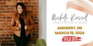 Amherst, NS - March 19 - SOLD OUT!