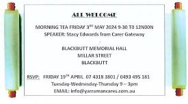 Blackbutt Morning Tea