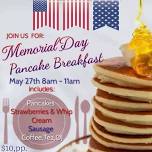 Memorial Day Pancake Breakfast