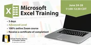 Advanced Microsoft Excel Training