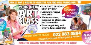 Summer Programme (Morning Sessions) - Seasons Art Class Whangarei