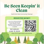 Be Seen Keepin' It Clean Community Clean-Up Day