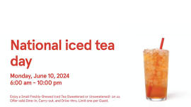 National Iced Tea Day