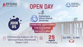 Open Day with Canterbury Christ Church University!