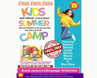 Free Summer Camp : Register Now https://forms.gle/vBKukRfrq1sWRLcA7