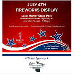 Lake Murray Fireworks Display