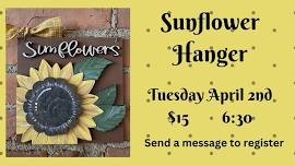 Sunflower Hanger