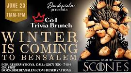 GOT-themed Trivia Brunch