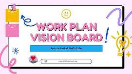 Work Plan Vision Board Building