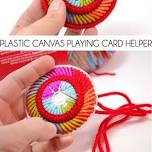 Plastic Canvas Playing Card Helper