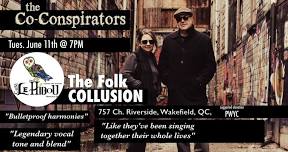 The Co-Conspirators at The Folk Collusion, Le Hibou, Wakefield, QC