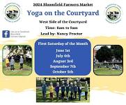 Yoga on the Courtyard-July