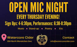 Open Mic Night Every Thursday Evening