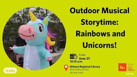 Outdoor Musical Storytime: Rainbows and Unicorns!