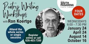 Poetry Writing Workshop with Ron Koertge