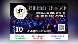 Silent Disco at Peacemaker Brewing Company. Fri, May 31st. 6pm - 10