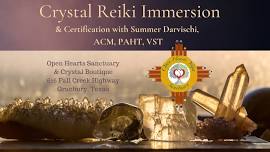 Crystal Reiki Immersion & Certification