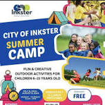 Applications for the City of Inkster Summer Camp for ages 6-15 yrs. old! Free