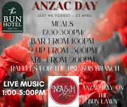 ANZAC Day @ The Bun