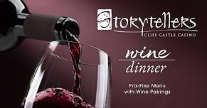 Storytellers June Wine Dinner