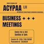 ACYPAA Business Meeting