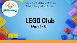 LEGO Club (Ages 5 - 8 - Meets at 4 p.m. ET