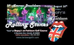 Rolling Stones tribute, 19th Nervous Breakdown, at Bogey’s at Fairlawn Golf Course in Lincoln RI