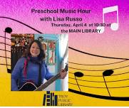 Preschool Music Hour with Lisa Russo