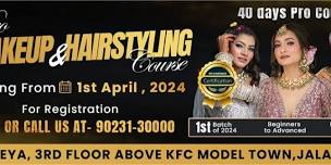 Pro Makeup and hairstyling Course