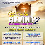 Unity in the Community 2- Maracas Valley