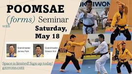 Poomsae Seminar with Grandmaster Park & Grandmaster KIm