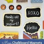 Chalkboard Magnets Craft 4th-12th Grades