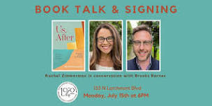 Book Talk! Rachel Zimmerman's US, AFTER