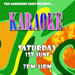 Karaoke at The Gardeners Arms