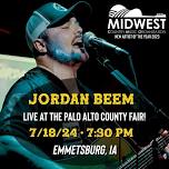 Jordan Beem live at the Palo Alto County Fair